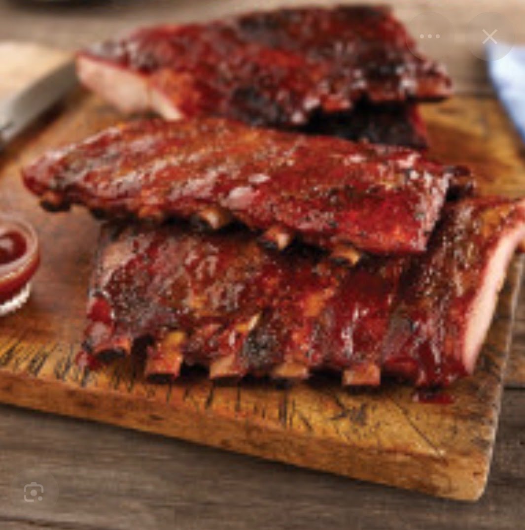 Smoked BBQ Ribs — Half Slab